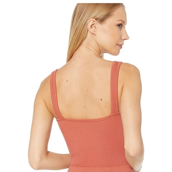 NWT Free People FP Intimately Solid Rib Brami Crop Top - Picture 3 of 10